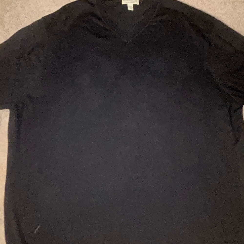 Men's Black V-Neck Sweater